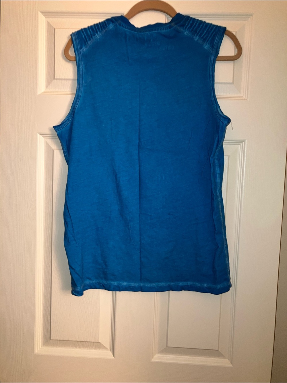 Helix Men’s Graphic Sleeveless Tank - Teal Blue - Medium - Picture 5 of 5